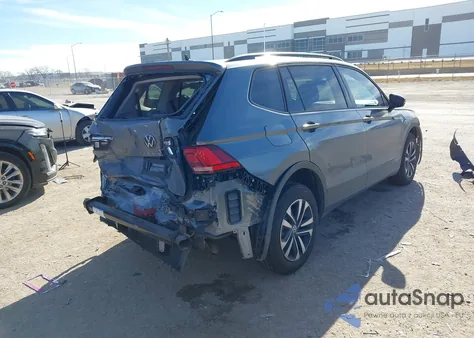 2024 Volkswagen Tiguan 2.0T S z USA, uszkodzony, nr VIN 3VVRB7AXXRM199740